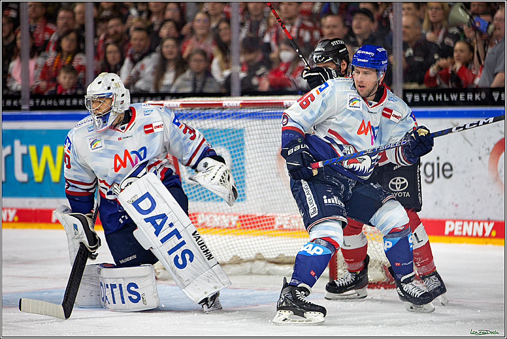 PENNY DEL; Koelner Haie-Adler Mannheim; Koeln, 17.03.2023